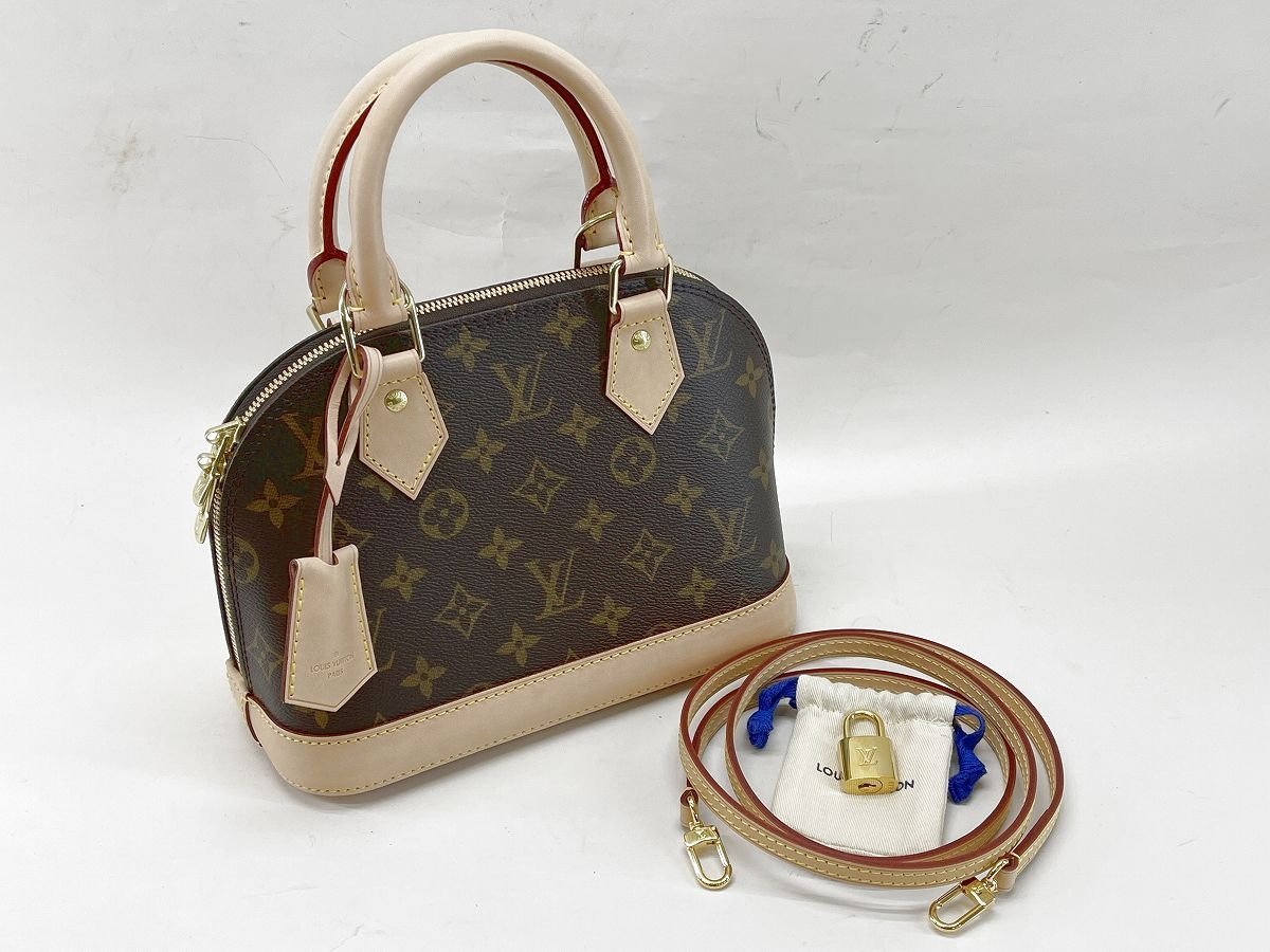 LOUIS VUITTON ルイヴィトン モノグラム アルマBB 美品[223828_画像1