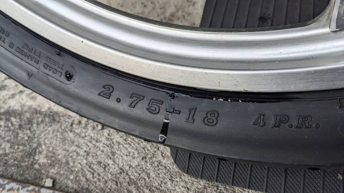 ガレージ整理☆ホンダ☆MBX50☆前後ホイールセット☆MBX80