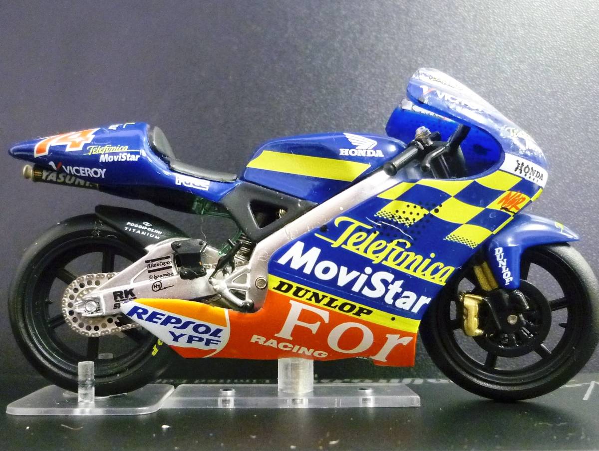 Bibian 比比昂- イクソ製品1/24 ホンダNSR250 加藤大治郎#74 超 Bibian 比比昂- イクソ製品1/24 ホンダNSR250 加藤大治郎#74 超