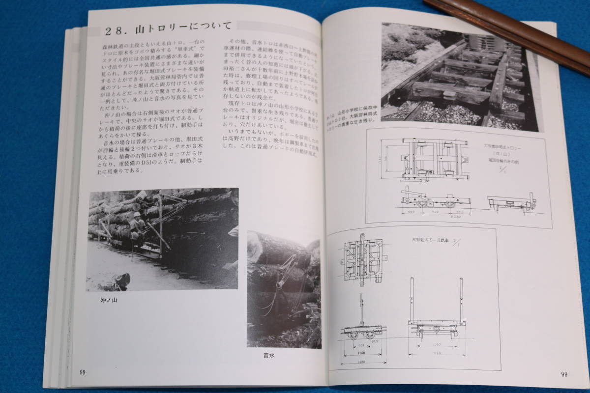 林鉄の軌跡　　ないねん出版発行　　伊藤誠一著　　大阪営林局管内の森林鉄道と機関車調査報告書_画像9