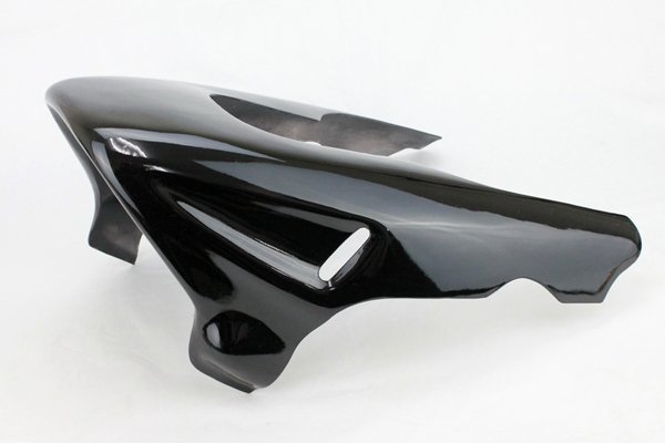 汎用 アンダーカウル 黒 ABS製 ブラック 塗装済 アンダーカバー GSX400インパルス GSF1200 イナズマ GSX400S刀 グース250 バンディット_画像2
