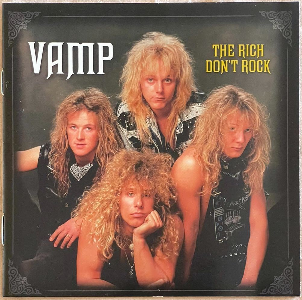 VAMP The Rich Don't Rock Divebomb Records ドイツ リマスター 2枚組 メロハー メロディアス・ハード・ロック ジャーマン・メタル_画像6