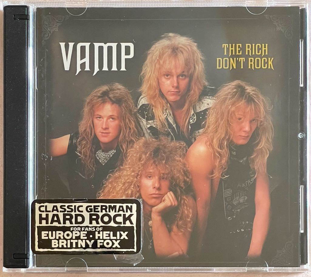 VAMP The Rich Don't Rock Divebomb Records ドイツ リマスター 2枚組 メロハー メロディアス・ハード・ロック ジャーマン・メタル_画像1