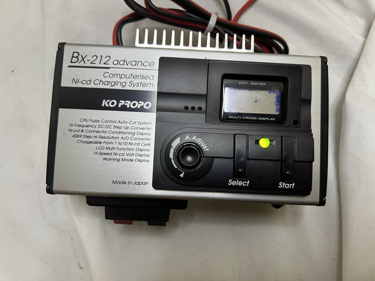 ジャンク★KO PROPO BX-212 advance 充電器 ● Computerised Ni-cd Charging System Made in Japan  @16の画像1