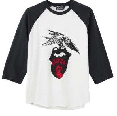 ヒステリックグラマー Tシャツ 七分袖 ラグラン ローリング ヒステリックグラマー Tシャツ 七分袖 ラグラン ローリング