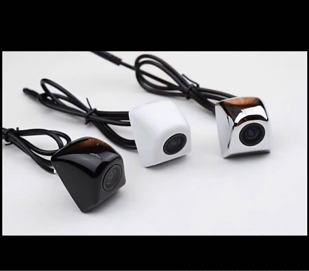 CCD 高画質バックカメラセット☆4層レンズモデル　ホワイト ブラック シルバー クローム４色から選択可能_画像4