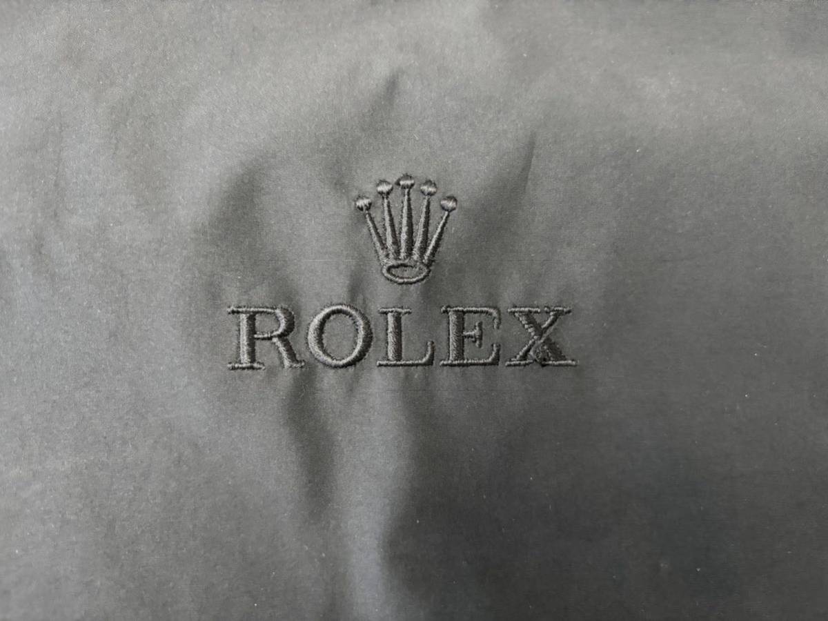 New★ Rolex ロレックス ★ Pouch ダークネイビー ★2010年頃入手・新品未使用・セカンドバッグ_画像4