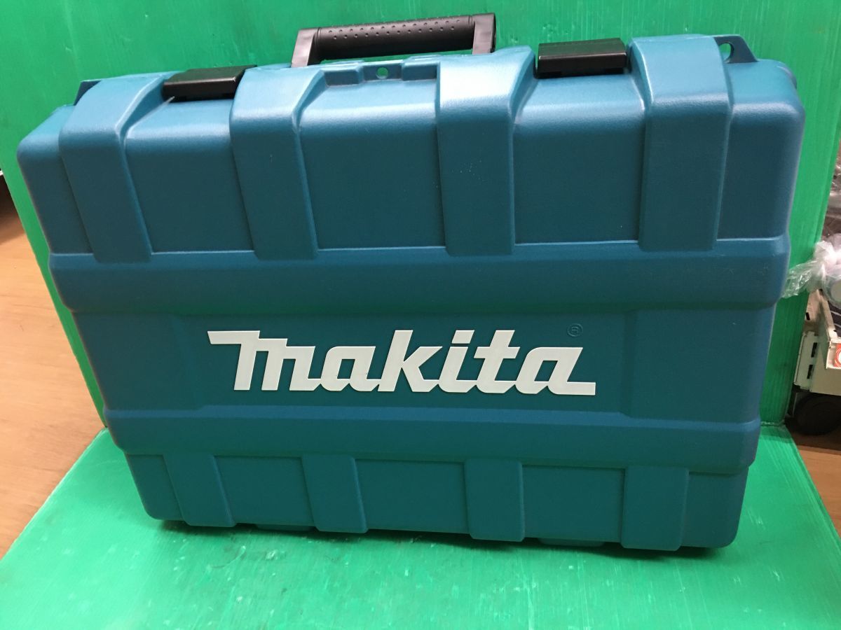 ☆マキタ makita 40mm充電式ハンマドリル HR005GRMX 40Vmax ハツリ可 バッテリ40V4.0Ah×2(充電回数各10回)充電器付 SDSマックス　中古品_画像9