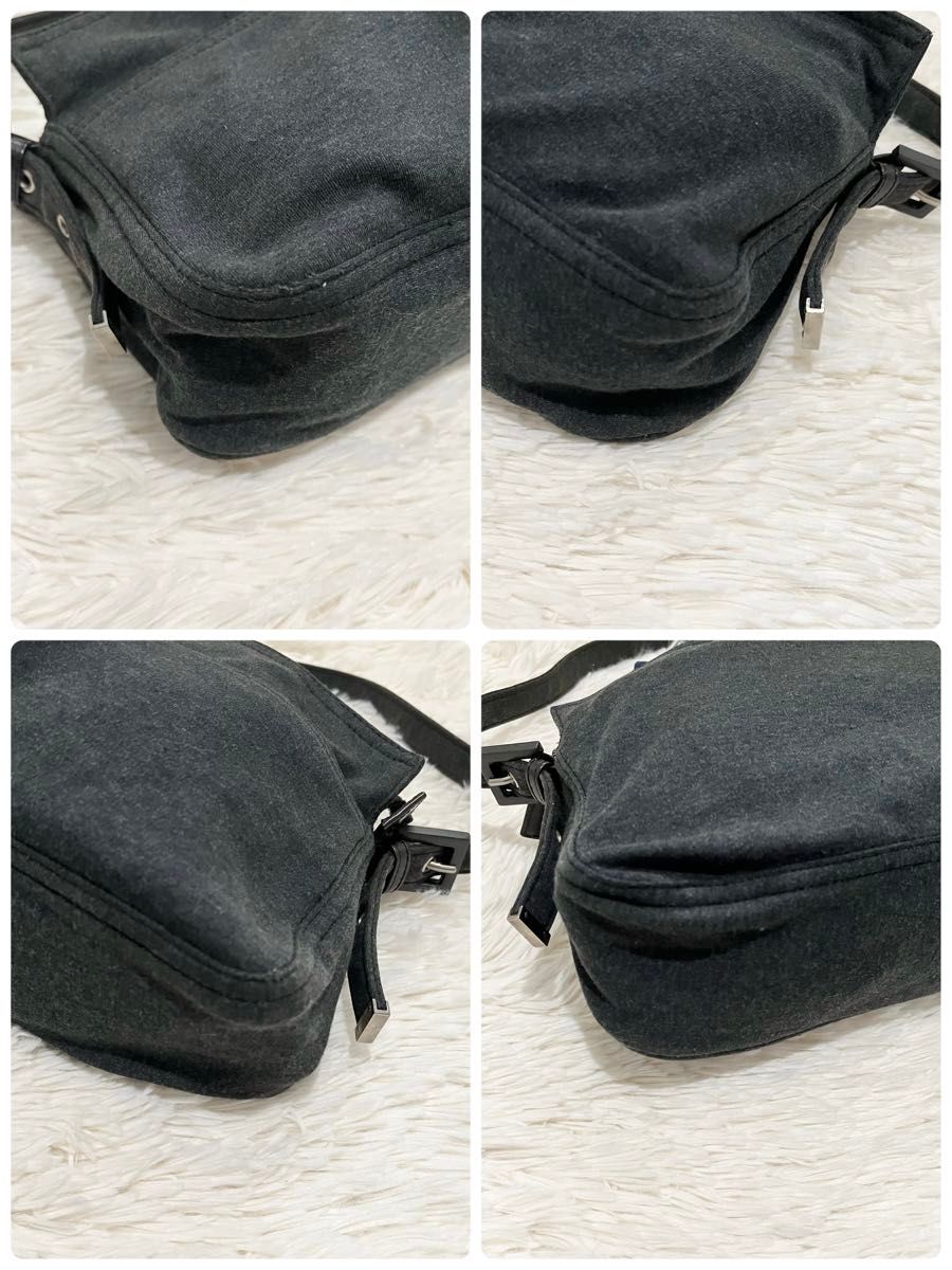 美品】FENDI マンマバケット ワンショルダー FFロゴ 美品】FENDI マンマバケット ワンショルダー FFロゴ