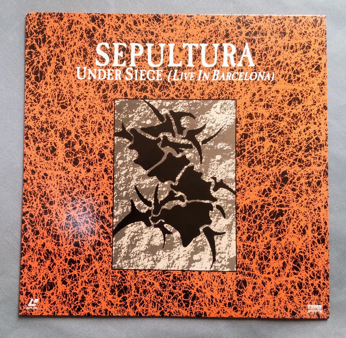 Sepultura Under Siege (Live In Barcelona) レーザーディスク_画像1