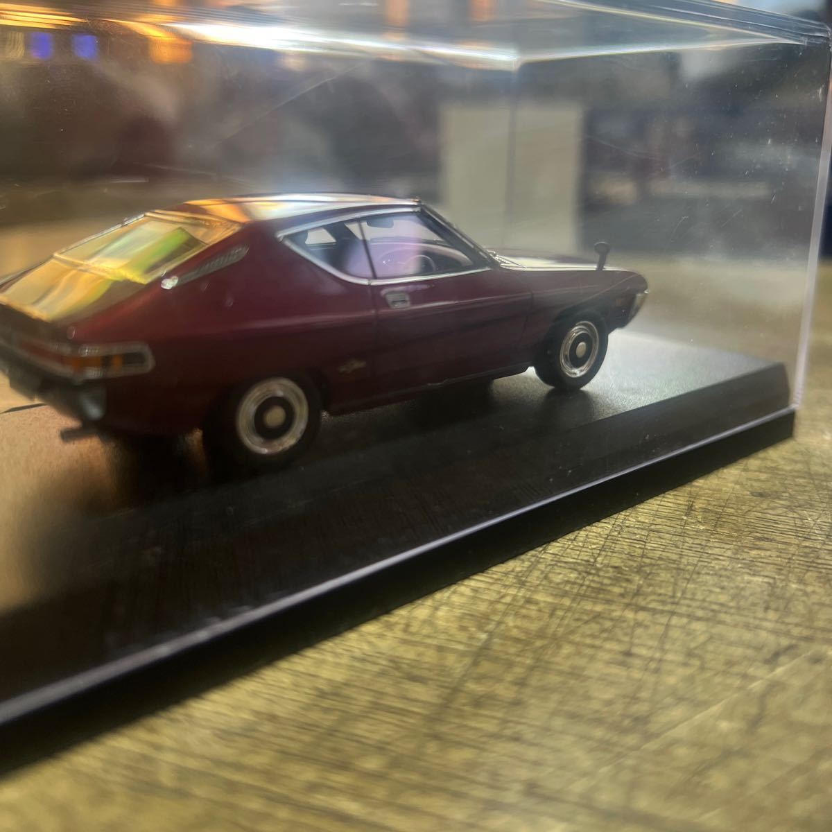 ハイ・ストーリー1/43日産シルビア1975LS-TYPEX ワイン_画像5