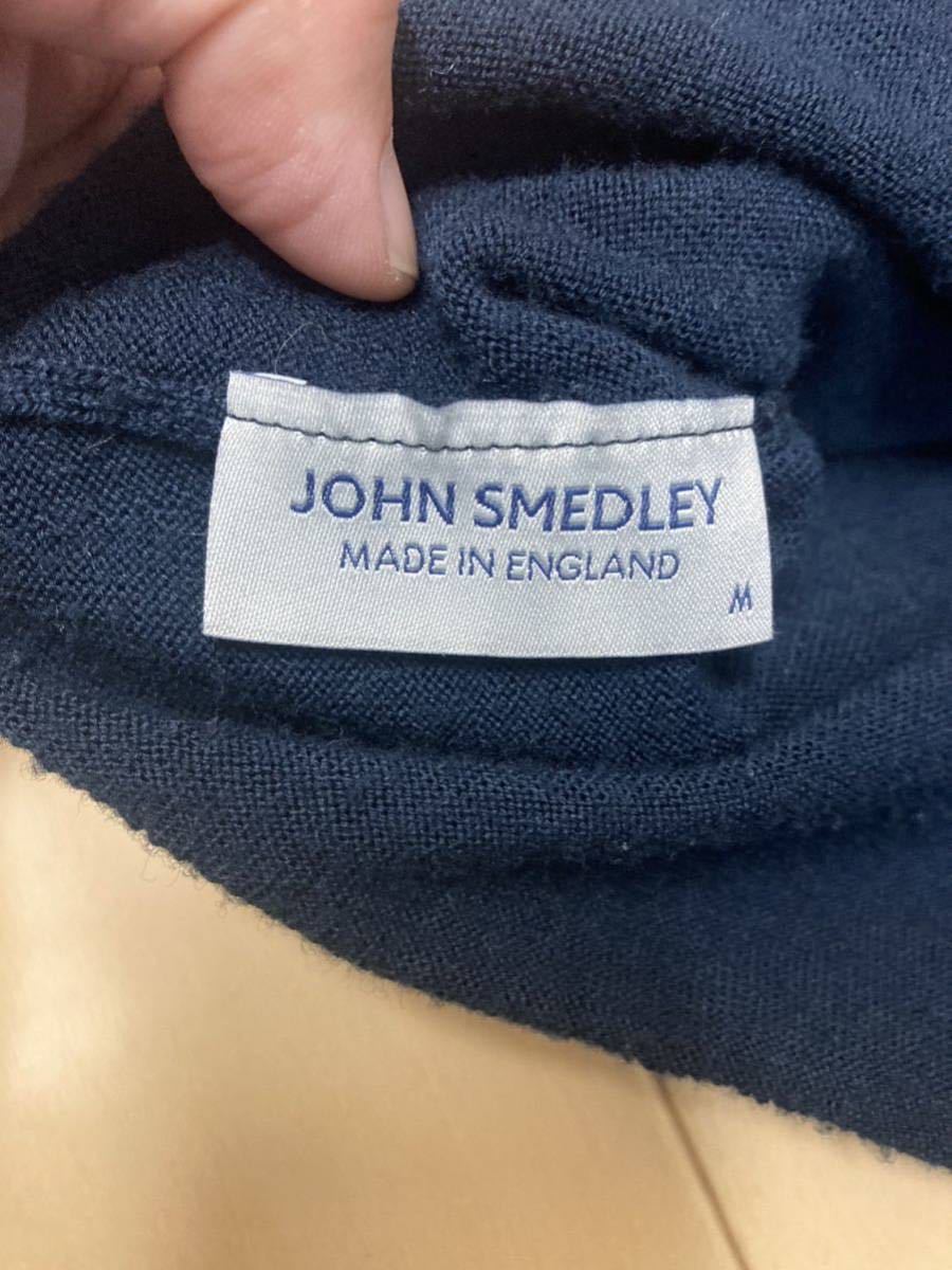 JOHN SMEDLEY ジョンスメドレー　タートルニット　セーター M_画像3