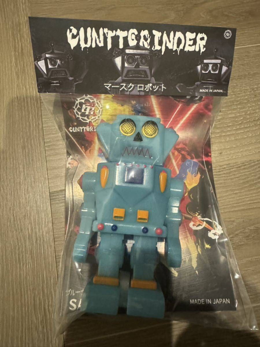 ソフビ saga マースクロボット ブルーナイトライト ロボット フィギュア lottery ctg toy cunttgrinder