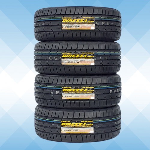 215/45R17 87W DUNLOP ダンロップ ディレッツァ DIREZZA DZ102 23年製 4本送料税込 \41,200より 1_画像1