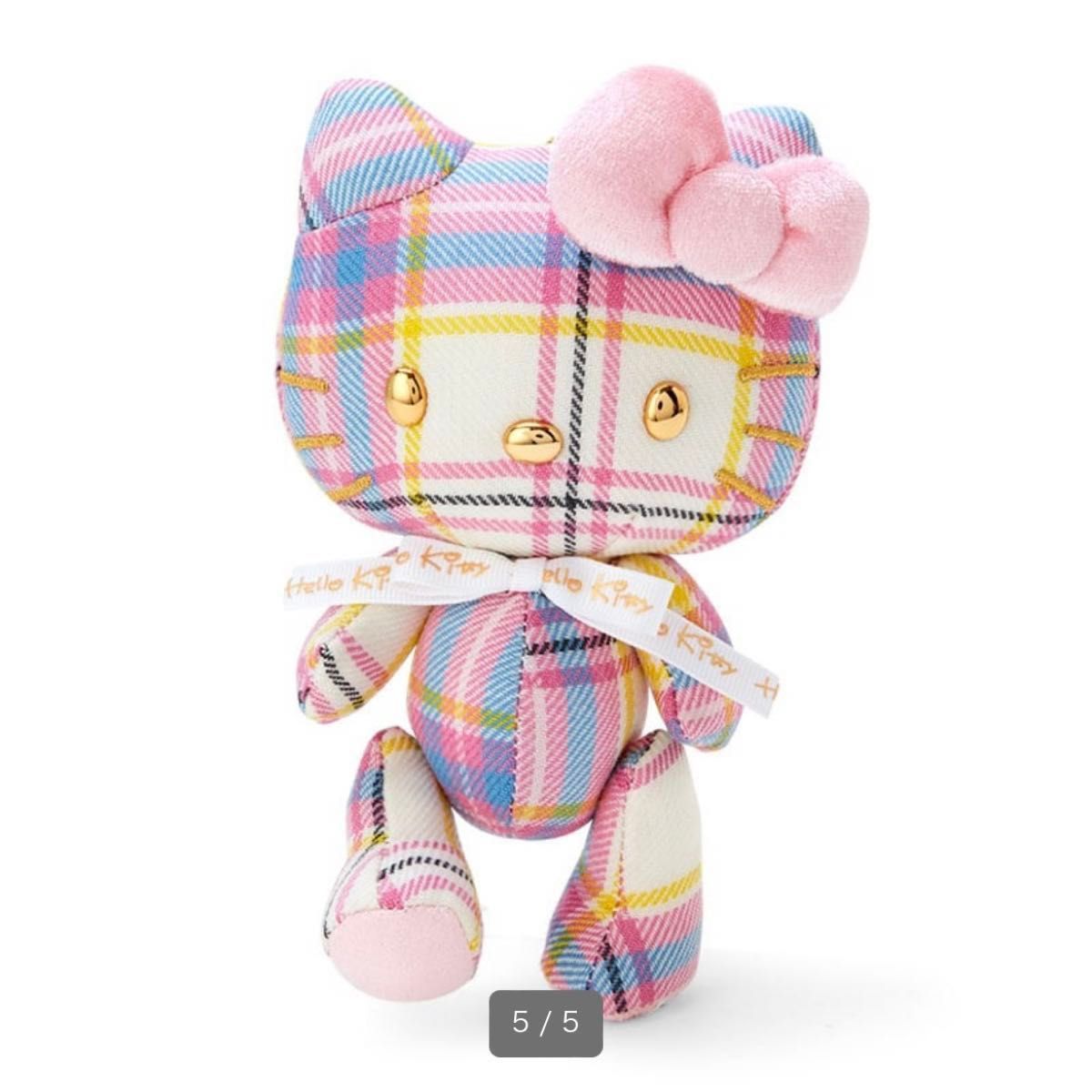 新品・未使用✨キティちゃん ぬいぐるみ 3個セット 7 新品未使用】サンリオ ハローキティ 50周年 BOX入り ぬいぐるみ