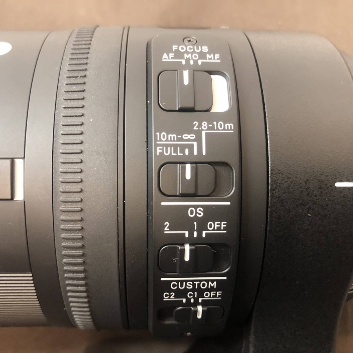 【MH-6332】 中古美品 SIGMA シグマ 150-600mm F5-6.3 DG OS HSM 望遠レンズ Nikon ニコン 箱 付属品あり_画像8