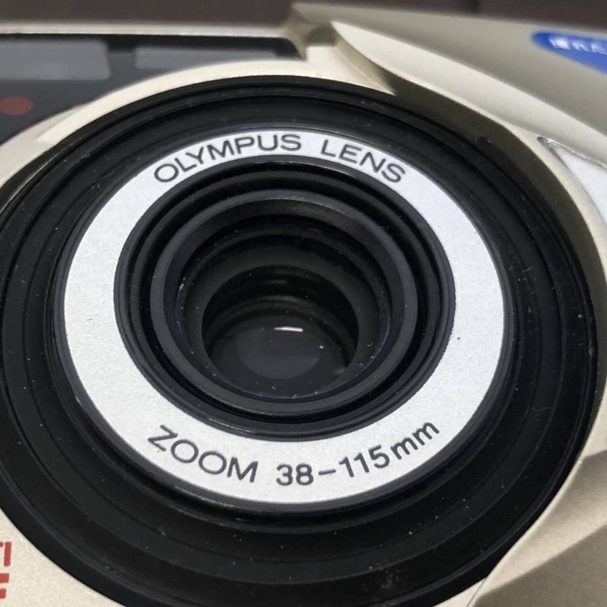 ●【MH-6514】中古品 OLYMPUS オリンパス μ-Ⅱ 115 VF ミュー 2 コンパクトフィルムカメラ シャッター フラッシュ動作OK【レターパック】_画像7