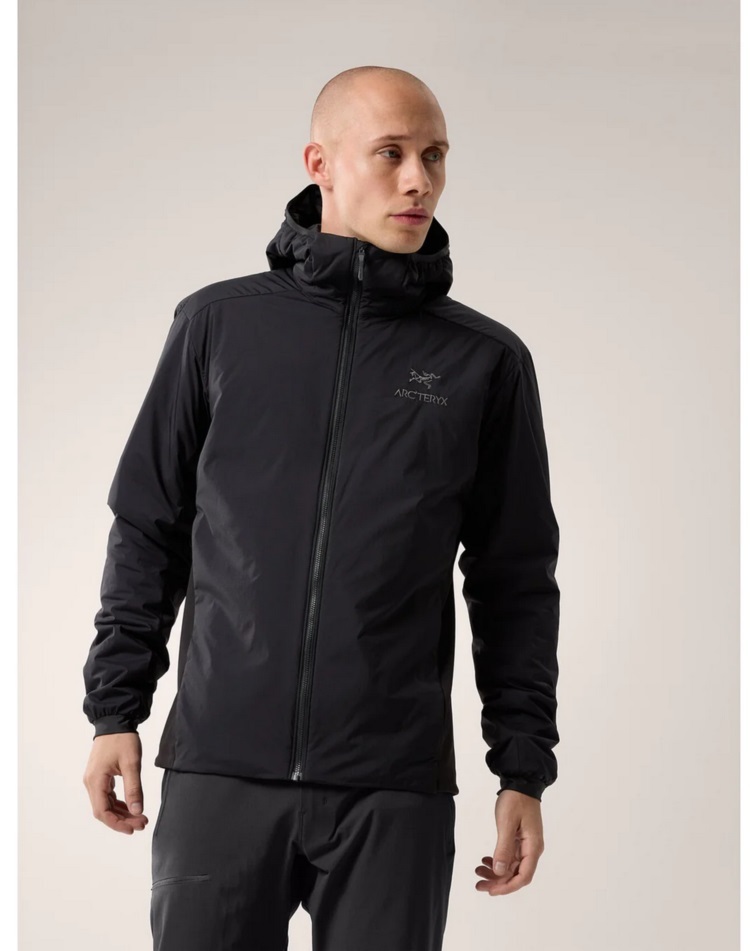 【MH-6353】新品未開封品 ARC’TERYX アークテリクス ATOM HOODY アトムフーディー ブラック メンズ Mサイズ X000007487 品薄_※画像はイメージになります