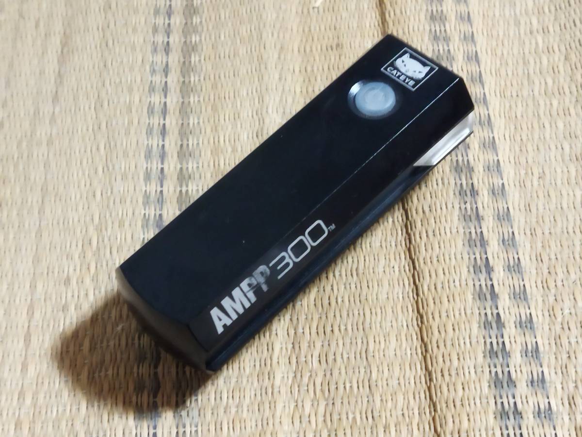 【1円〜】【実用品】キャットアイ AMPP300 スポーツバイク用 LED ヘッドライト MTB クロスバイク 折りたたみ自転車 などに_画像7