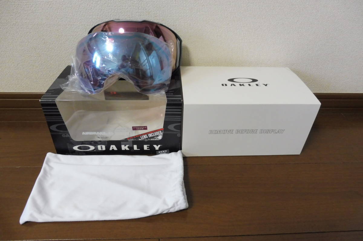 ☆OAKLEY★ABXL Balsam Camo☆w/PlzmSaphr＆PlzmHiPnkGBL★ボーナスレンズ付き★プリズムレンズピンク☆ AIRBRAKE XL_画像10