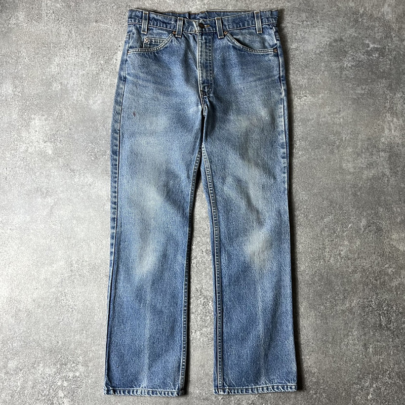 ヒゲ 90s Levis 517 フレア デニム パンツ 33 30 / 90年代 アメリカ製 リーバイス オールド ジーンズ ジーパン