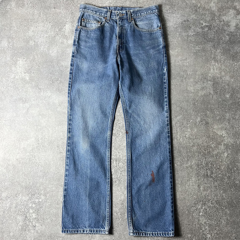 中古】 32 パンツ デニム フレア 517 Levis 90s ヒゲ 32