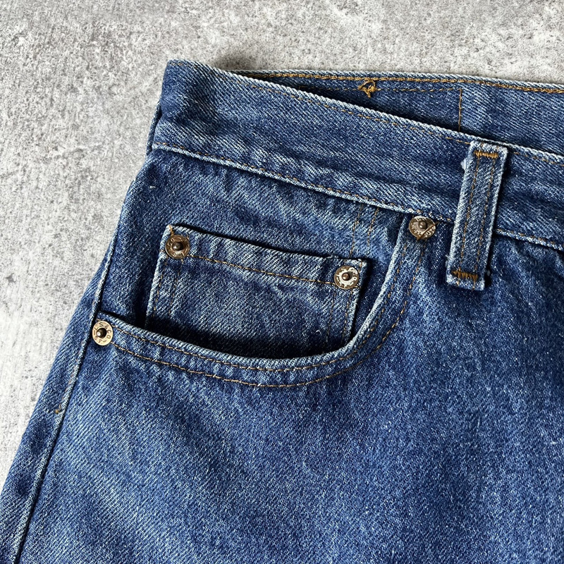 ヒゲ 80s USA製 Levis 501 デニム パンツ 30 34 / 80年代 アメリカ製 ビンテージ リーバイス ジーンズ ジーパン ストレート_画像7