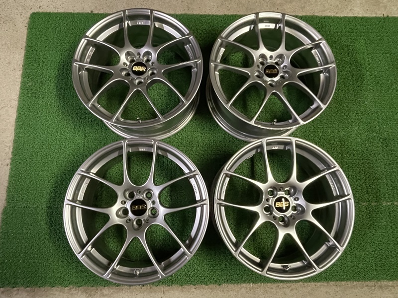 BBS RF RF504 17×7.5J ET＋48 PCD100 5穴 DS ダイヤモンドシルバー 鍛造 １ピース PFS 正規品 4本セット CT200h プリウス 86 BRZ_画像1