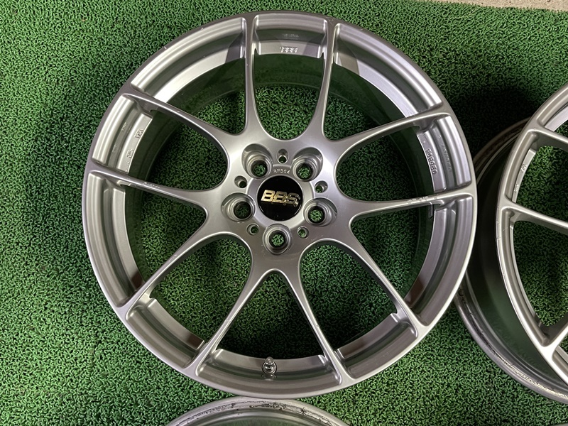 BBS RF RF504 17×7.5J ET＋48 PCD100 5穴 DS ダイヤモンドシルバー 鍛造 １ピース PFS 正規品 4本セット CT200h プリウス 86 BRZ_画像5