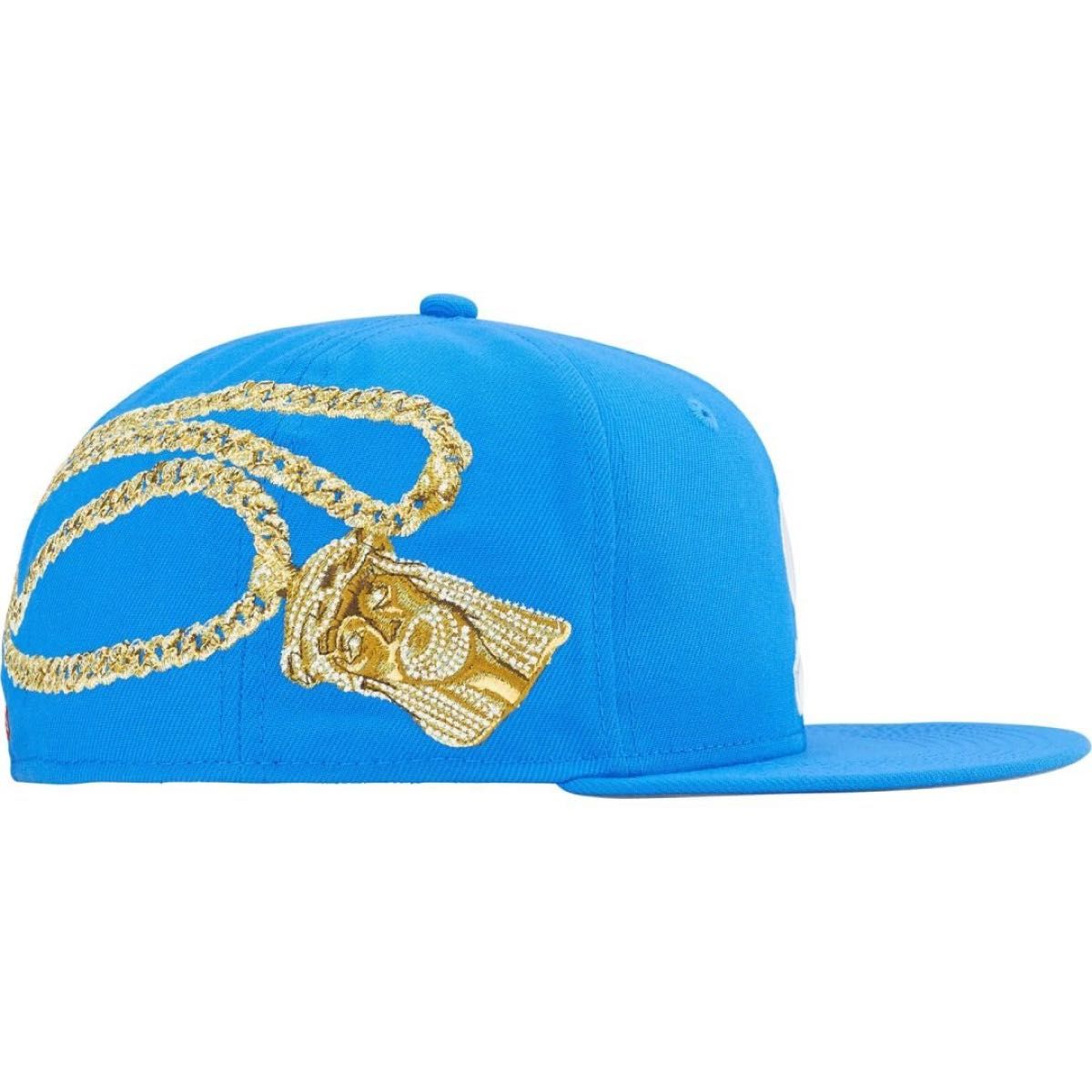 ②Supreme Jesus Piece S Logo New Era Blue 8 シュプリーム ニューエラ ブルー