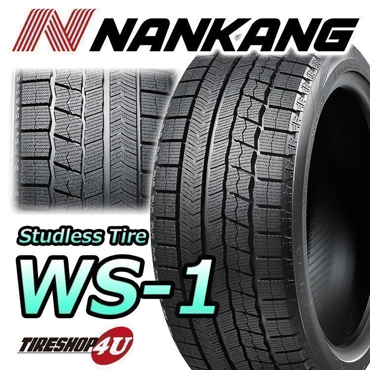 2023年製 NANKANG WS-1 165/50R15 165/50-15 72Q 4本セット スタッドレス タイヤ ナンカン WS1 AW-1 AW1よりお得 在庫有 4本SET_画像2