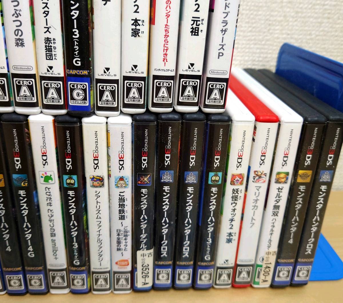 【1円スタート】 任天堂 Nintendo 3DS ケース付きソフト 44本 ソフトのみ25本 まとめ セット ジャンク 大量_画像6