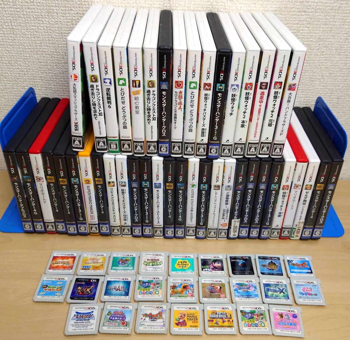 【1円スタート】 任天堂 Nintendo 3DS ケース付きソフト 44本 ソフトのみ25本 まとめ セット ジャンク 大量_画像5
