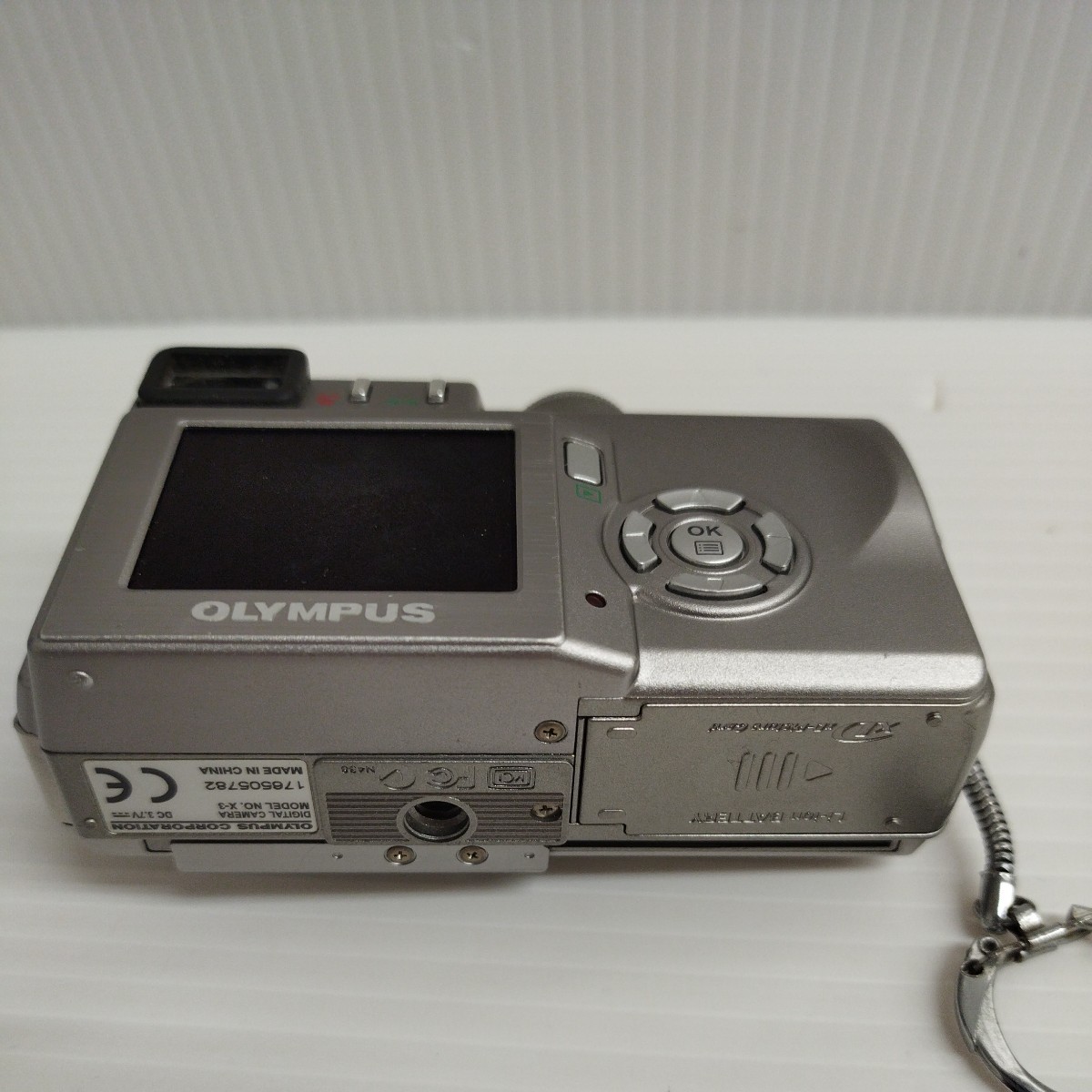 NA★1円〜中古品 オリンパス OLYMPUS CAMEDIA X-3 キャメディア シルバー コンパクトデジタルカメラ 動作確認済_画像5