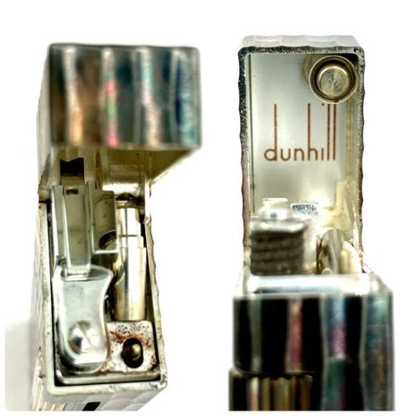 仙15＆58【３点セット】Dunhill ローラーガスライター ゴールドカラー シルバーカラー ローラー式 ライター ダンヒル 喫煙具 喫煙グッズ_画像8