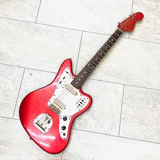 仙102 Fender Japan JAGUAR JG-66 レッド/赤×ホワイト/白 エレキ 仙102 Fender Japan JAGUAR JG-66 レッド/赤×ホワイト/白 エレキ