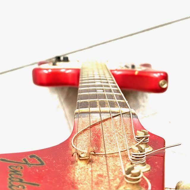 仙102 Fender Japan JAGUAR JG-66 レッド/赤×ホワイト/白 エレキ 仙102 Fender Japan JAGUAR JG-66 レッド/赤×ホワイト/白 エレキ