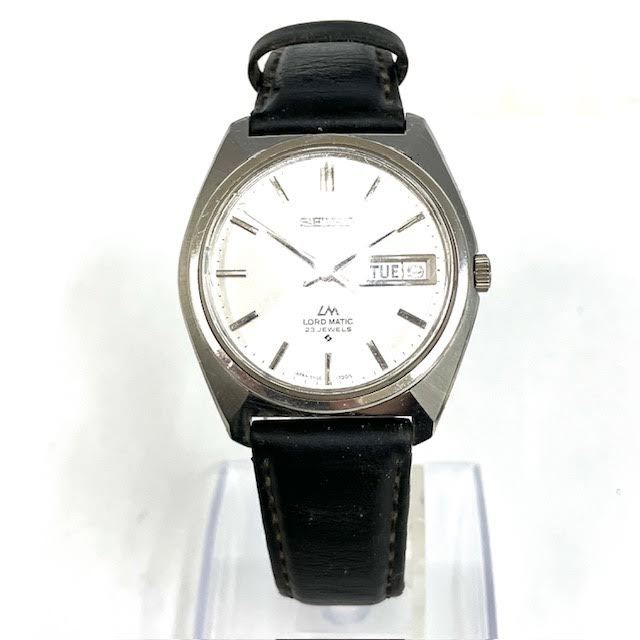 仙104【稼動品】SEIKO LM 23JEWELS 5606-7001 AT/自動巻き シルバー文字盤 セイコー 23石 デイデイト メンズ 腕時計_画像1