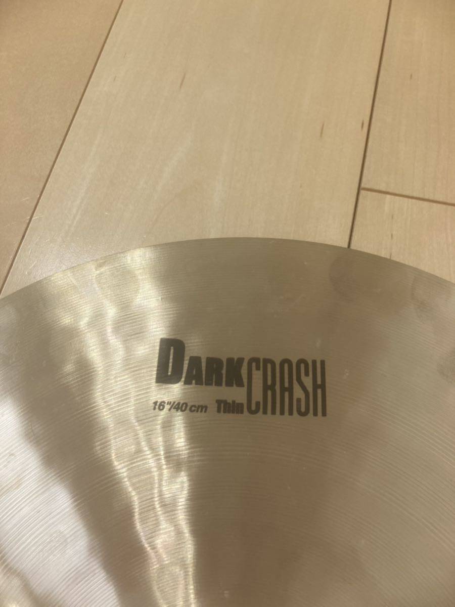 Zildjian DARK CRASH Thin 16 クラッシュシンバル_画像2