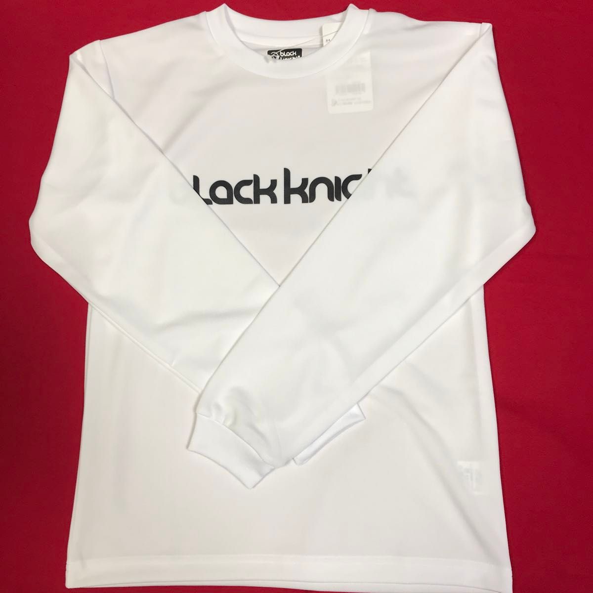 バドミントン　ブラックナイト　ロングTシャツ　T-3218U-WHT-XS