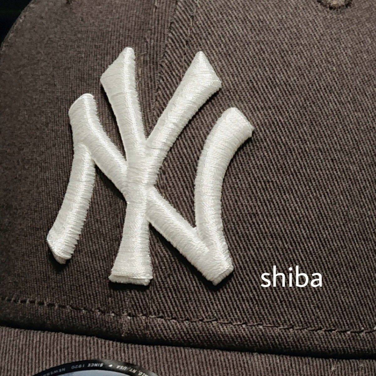 NEW ERA ニューエラ 正規品 キャップ 帽子 ブラウン 茶色 アイボリー 白 ヤンキース NY ユニセックス 男女兼用