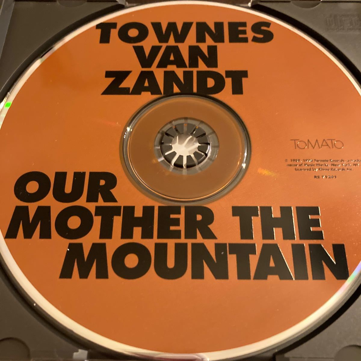 TOWNES VAN ZANDT / Our Mother The Mountain 洋楽 FOLK CD リイシュー盤_画像5