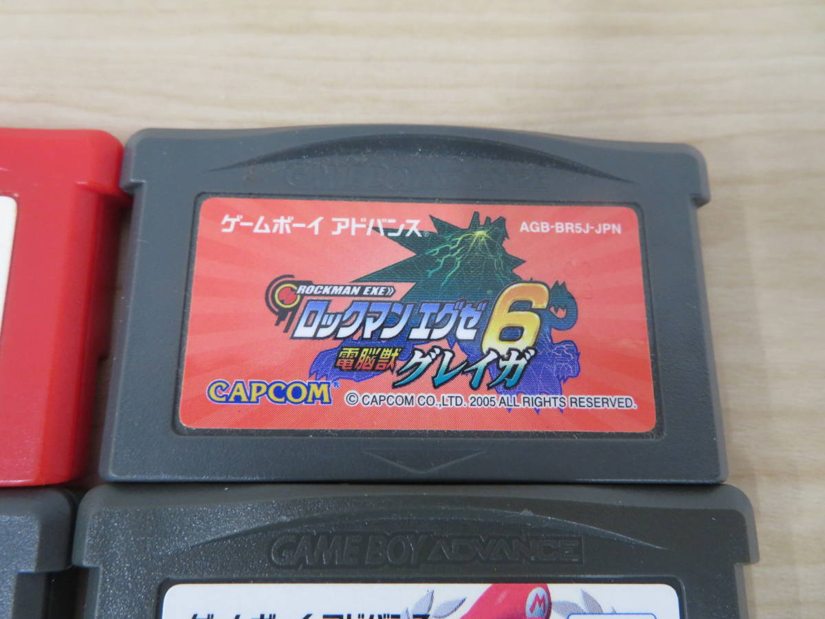 GBA ゲームボーイアドバンス ロックマン マリオカート パックマンなど 8点おまとめ 動作未確認 現状品 激安1円スタート_画像4