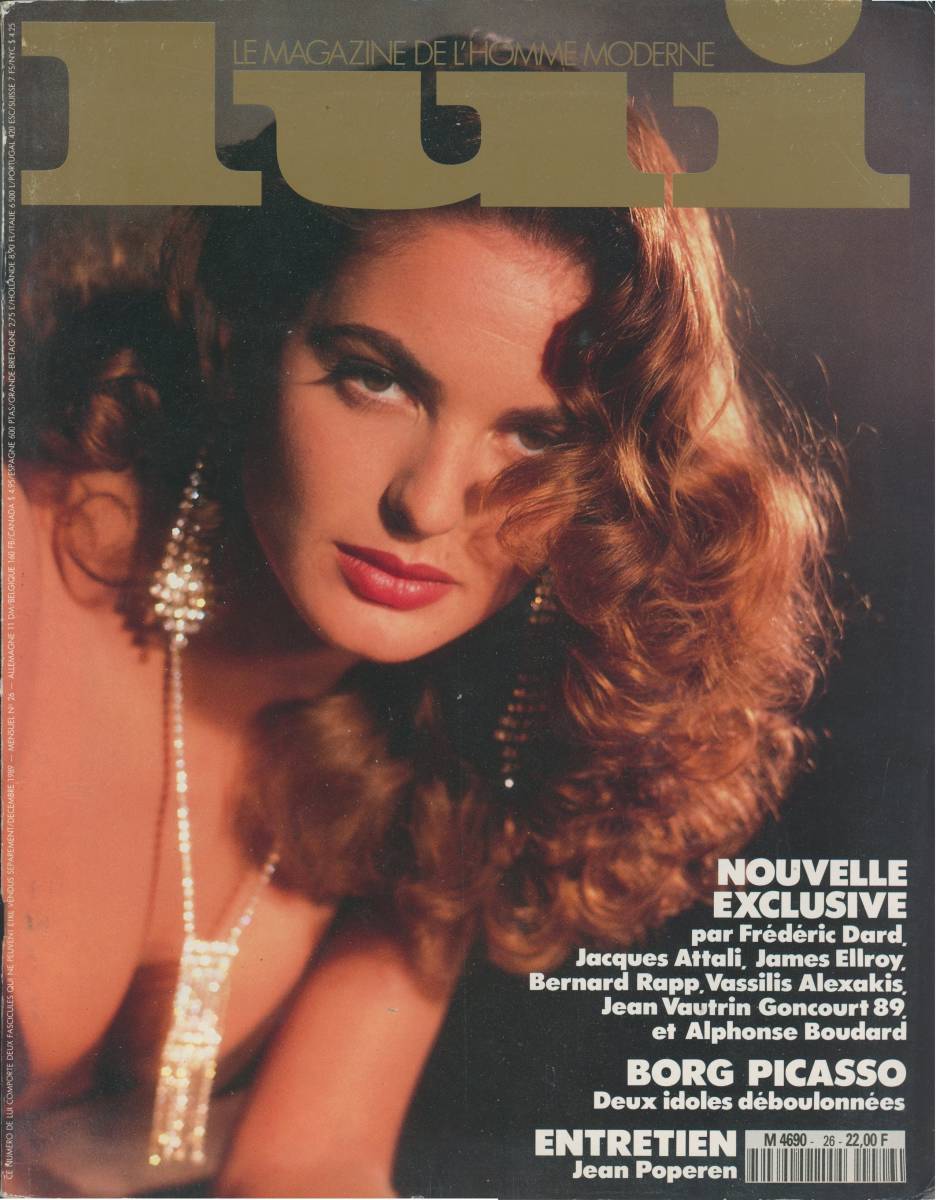 ◆フランス・ルイ誌『lui』No26 DECEMBER1989　希少ビンテージ品_画像1