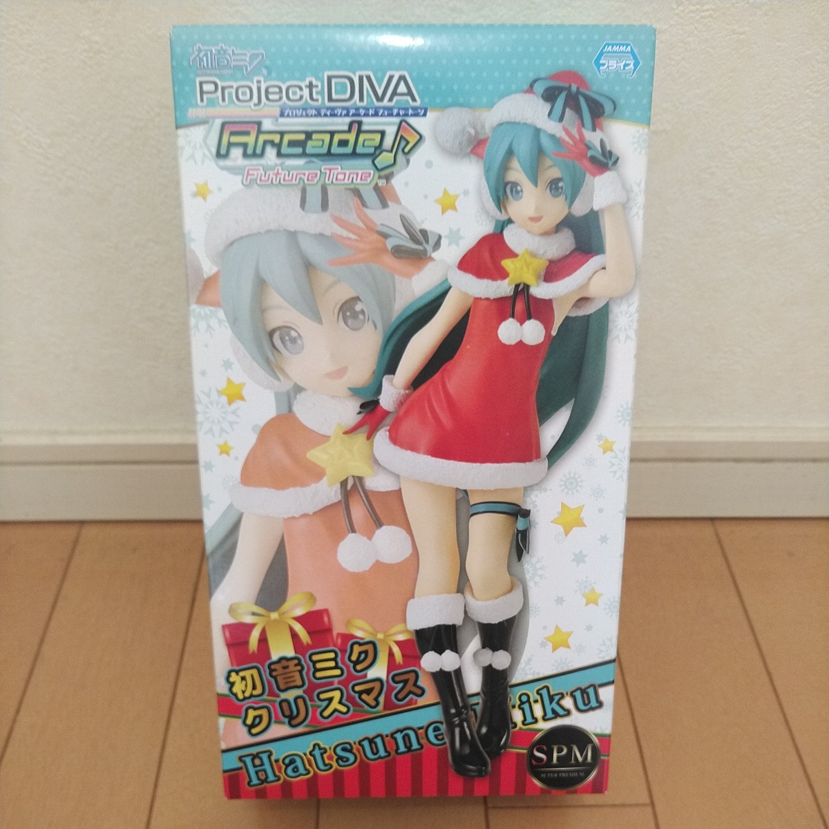 ◎Project DIVA Arcade Future Tone 初音ミク クリスマス スーパープレミアムフィギュア♪『プライズ/非売品/未開封/未使用/未確認』SEGA_初音ミク クリスマスver.です(^^)