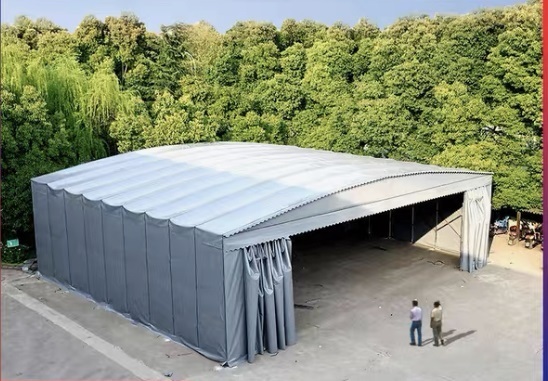  interval .6m× depth 10m* height 4m 60. simple warehouse large with casters garage parking place flexible free large garage tent whole surface tent easy movement construction housing DIY