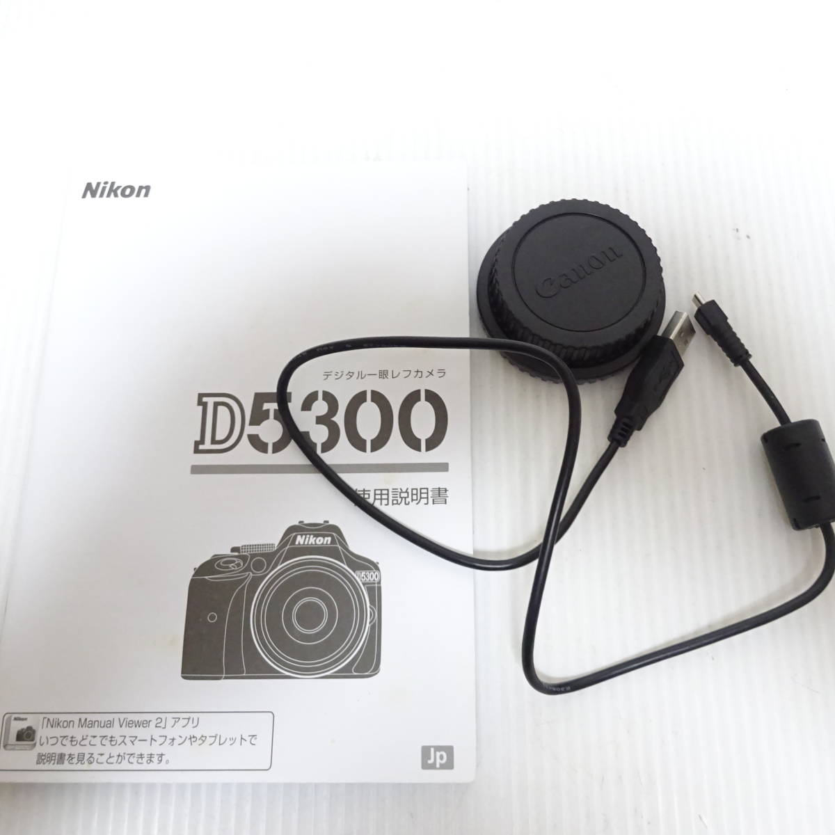 Nikon D5300 デジタル一眼カメラ 通電確認済み 【80サイズ/同梱不可/大阪発送】【2406550/302/mrrz】_画像9