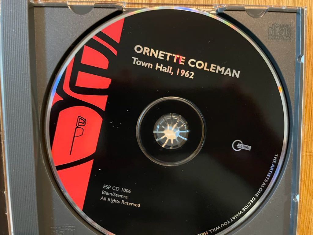 CD ORNETTE COLEMAN / TOWN HALL 1962_画像3