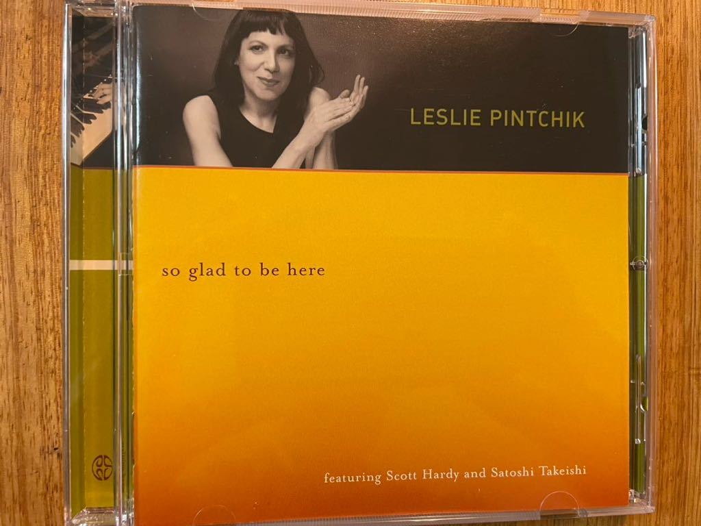 SACD LESLIE PINTCHIK / SO GLAD TO BE HERE_画像1