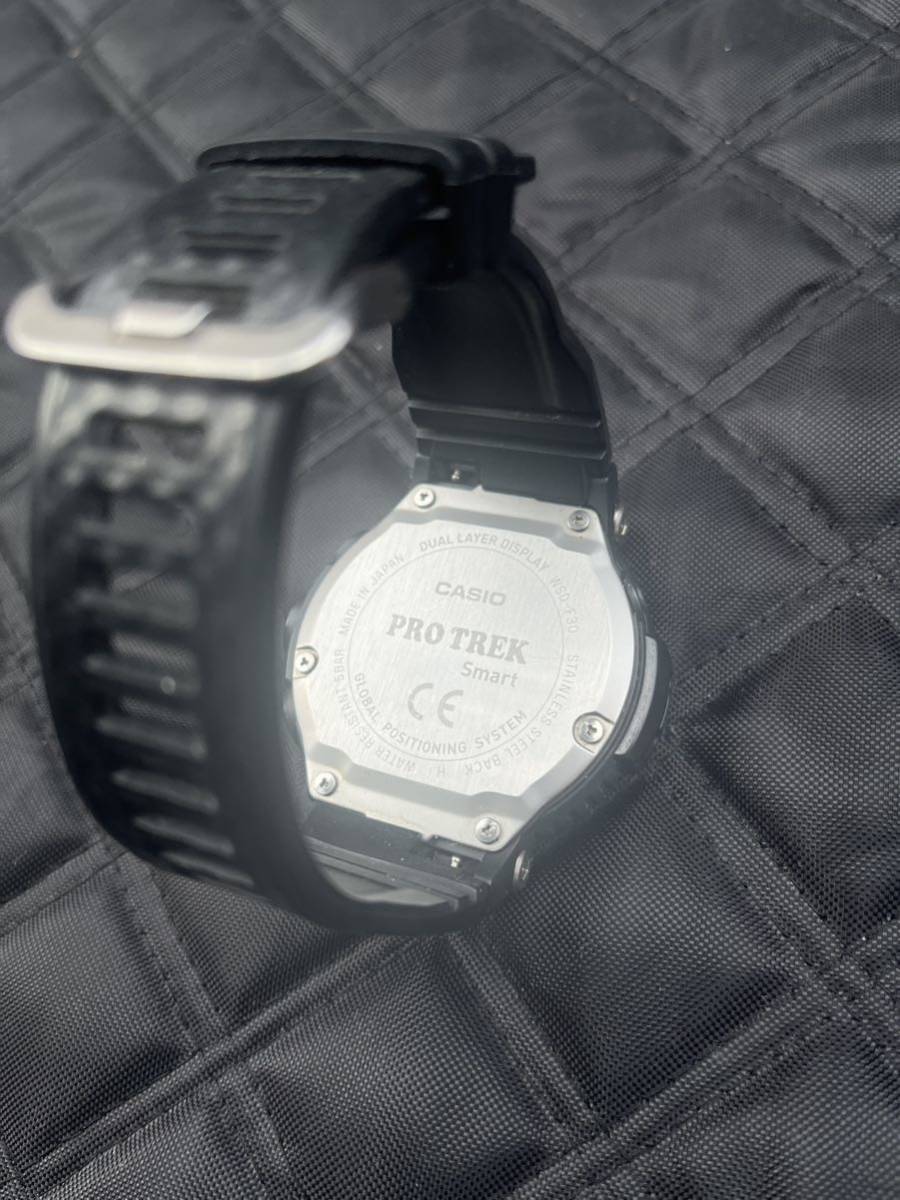 CASIO/カシオ PROTREK/プロトレック スマートウォッチ WSD-F30-BK /000 黒_画像4